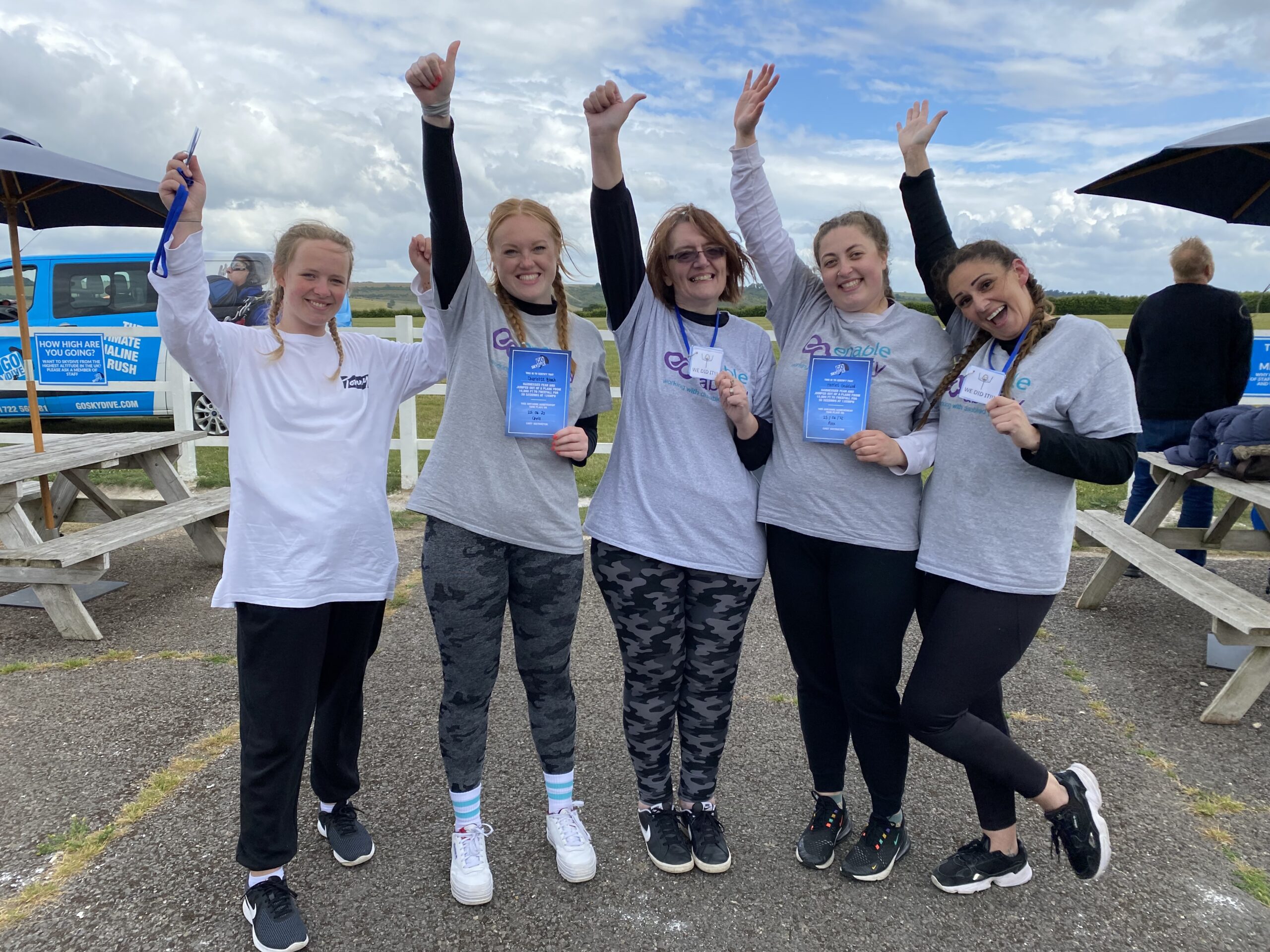 EA staff take to the sky!! - Enable Ability